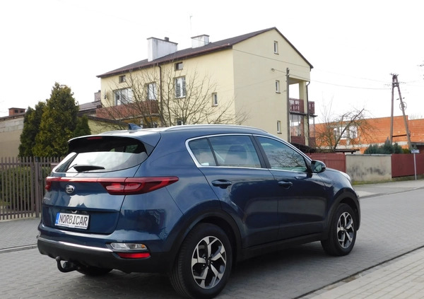 Kia Sportage cena 74980 przebieg: 156200, rok produkcji 2020 z Przedbórz małe 596